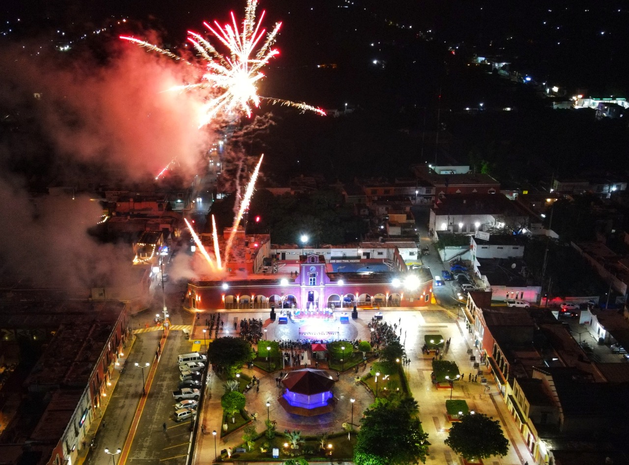 imagen de la plaza de Ticul